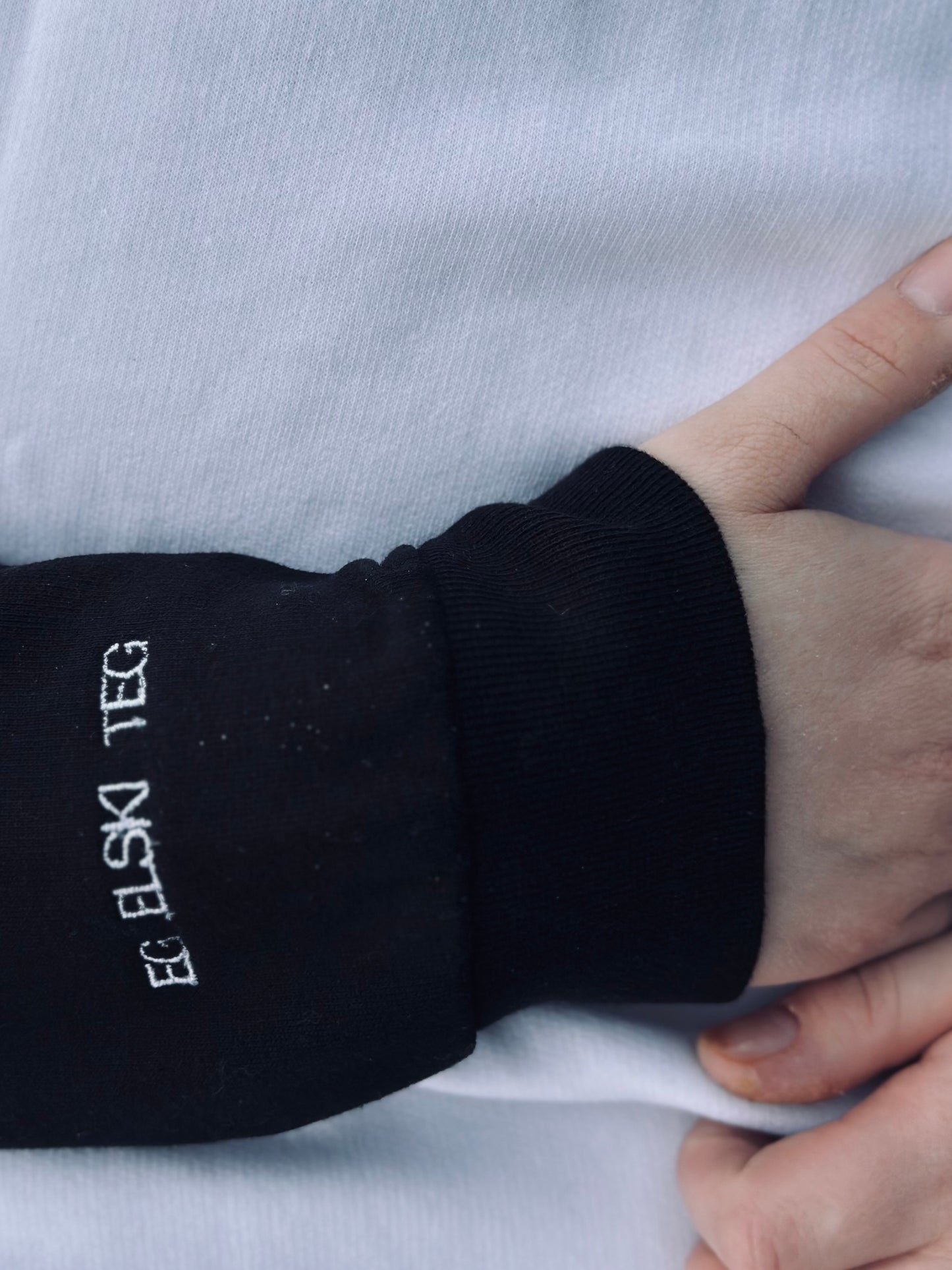 Eg elski teg - Valentine Sweatshirt