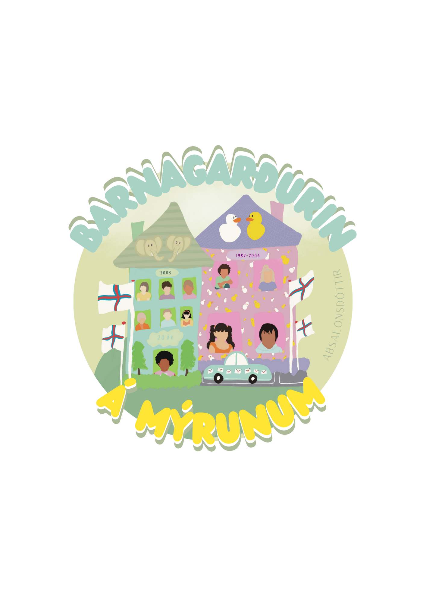 STARVSFÓLK (print) - Barnagarðurin á Mýrunum