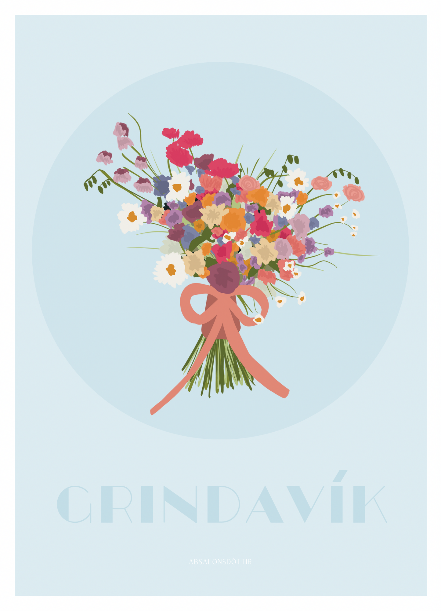 Flowers for Grindavík