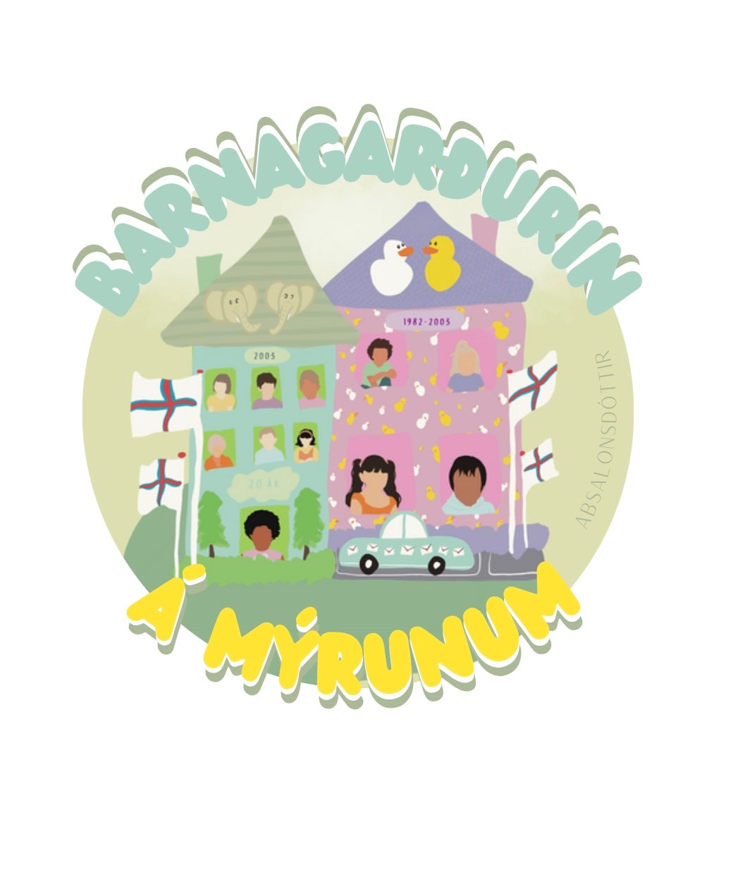 T-shirt, Barnagarðurin á Mýrunum (VAKSIN)