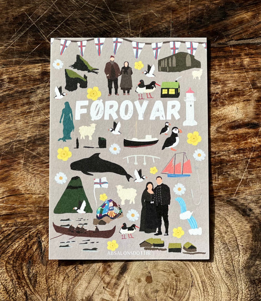 Postkort - Føroyar