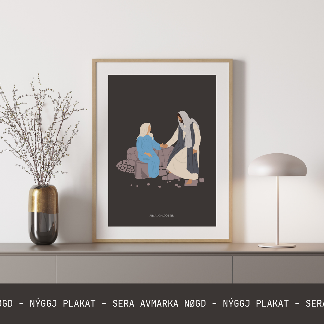 Jesus og konan við brunnin