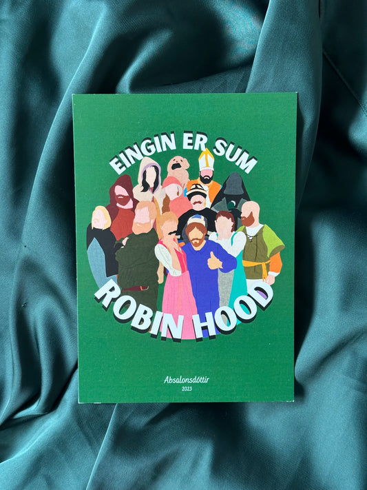 Eingin er sum Robin Hood - Postkort
